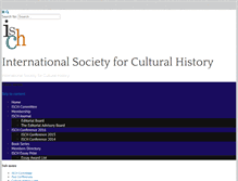 Tablet Screenshot of culthist.org
